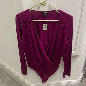 Express Hot Pink Bodysuit - Brand New with Tags
